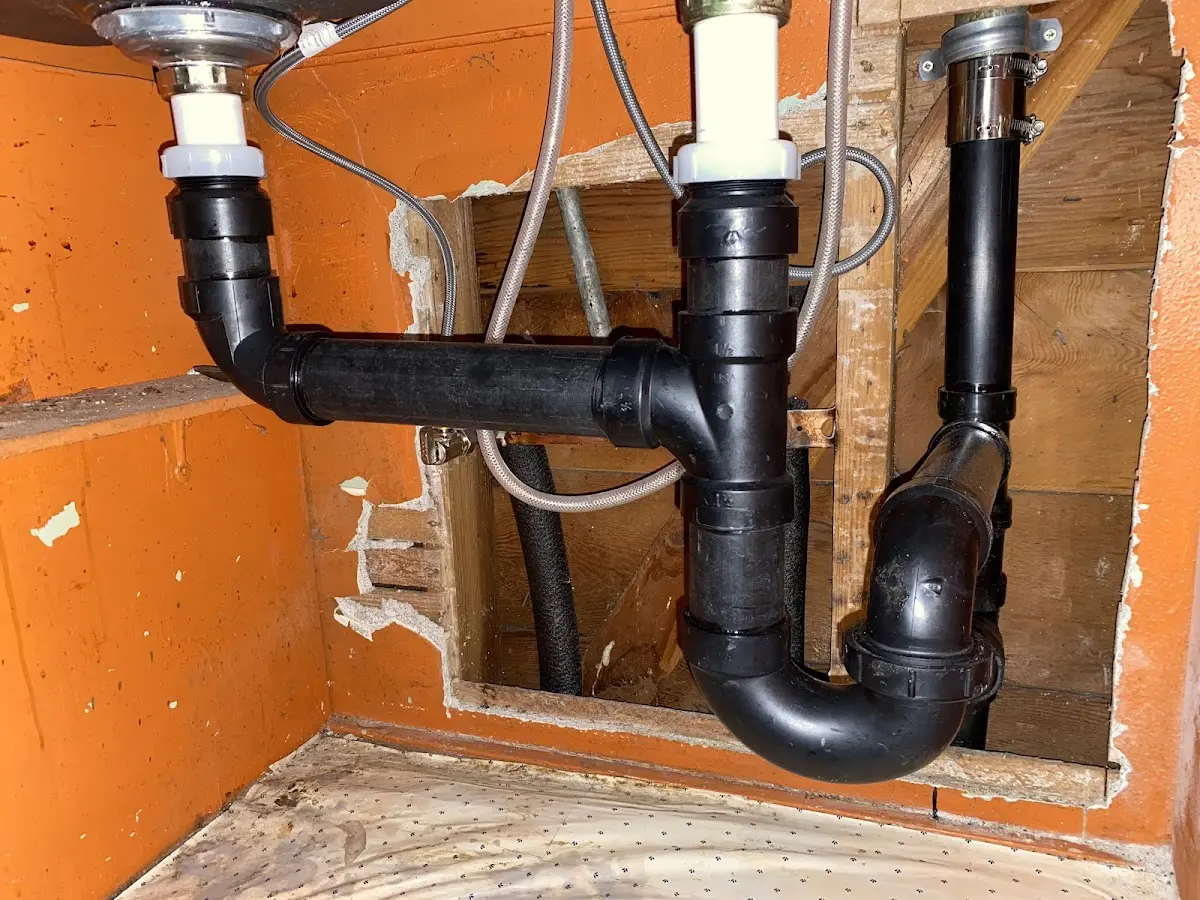Professional Plumbing Inspection equipment and tools on the job in Walhalla